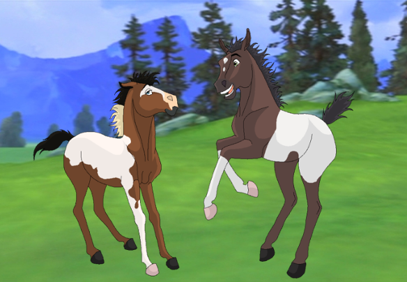 Adopted foals from Baltofangirl