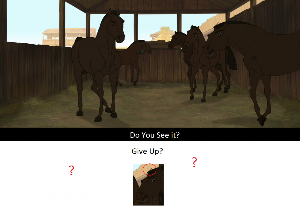 Do you see it? A movie mistake.