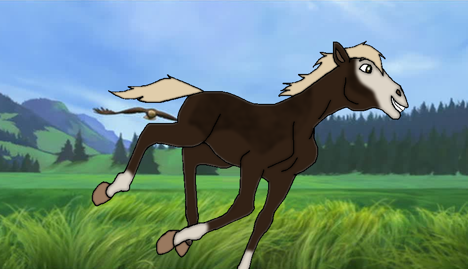 Just running free