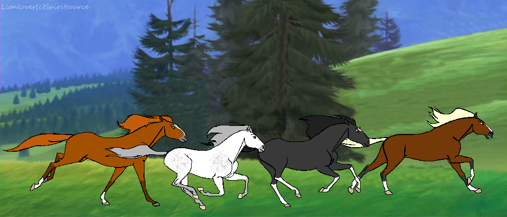 All mares together