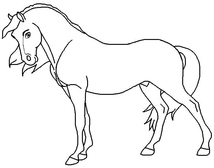 Breyer Spirit Blank Render