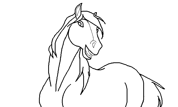 Happy Mare Blank Render