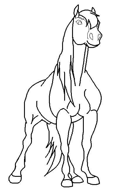 Free Stallion Blank Render