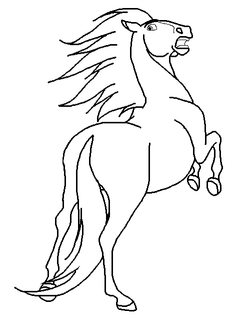 Spooked Horse Blank Render