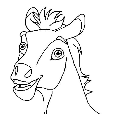 Foal Head Blank Render