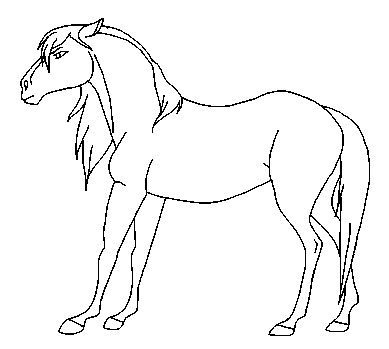 Grumpy Mare blank render