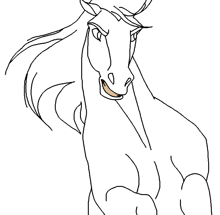 Fighting Stallions Blank render a