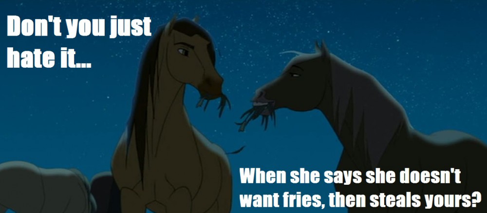 Do you want fries?