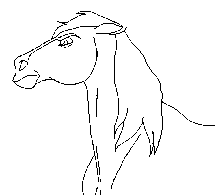 Angry stallion blank render b