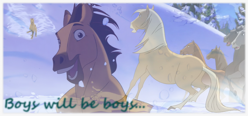Boys will be boys