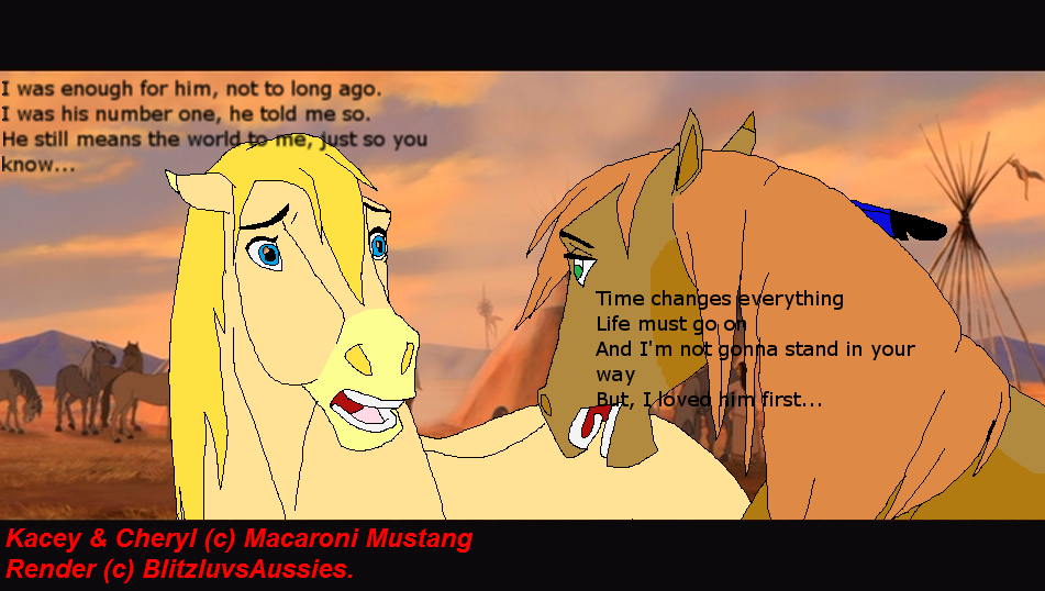 But I loved him first.