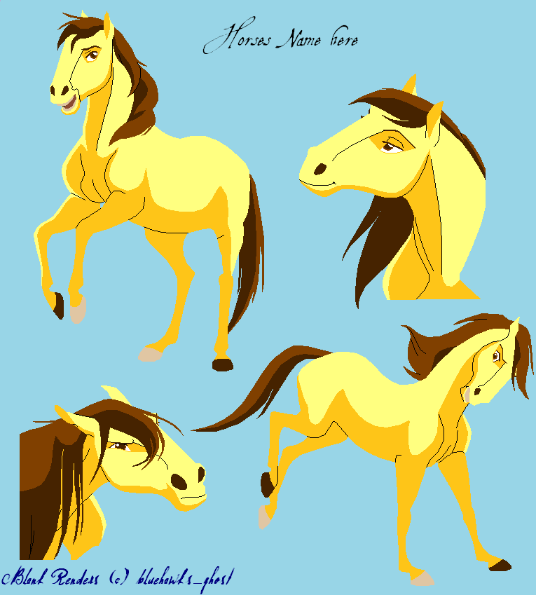 Free Character Page Adult Mare