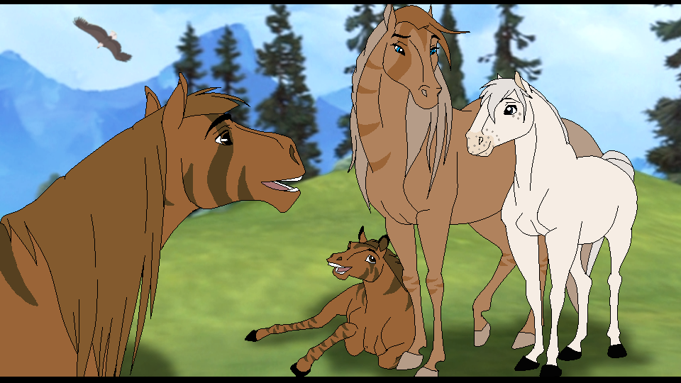 Pebles and Tiger's family