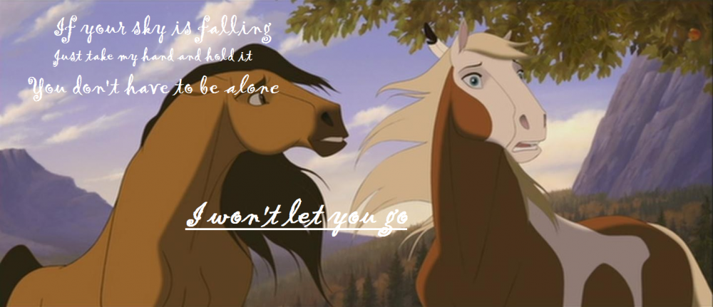 -VERY VERY OLD!- SpiritXRain- I won't let you go