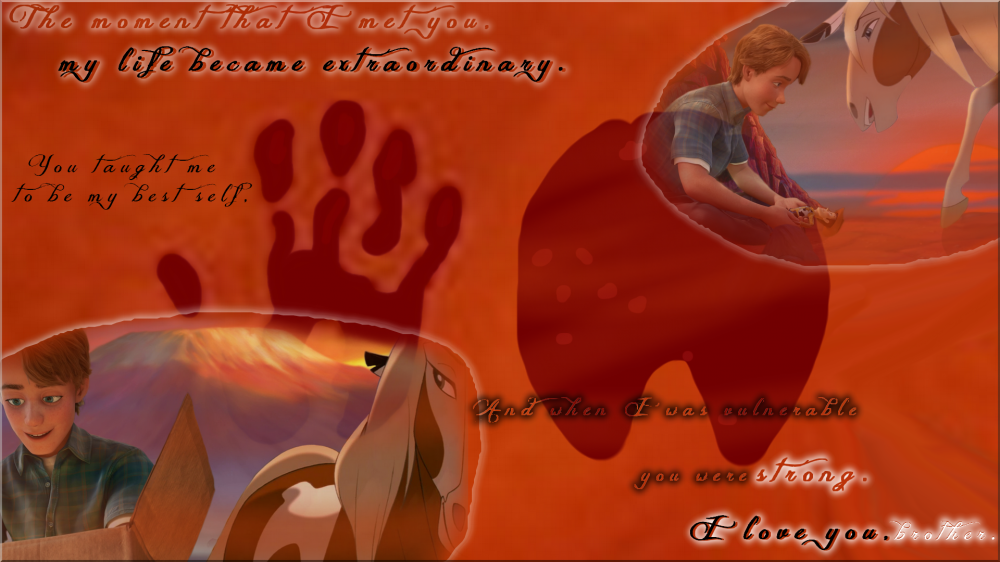 « I love you, brother. »