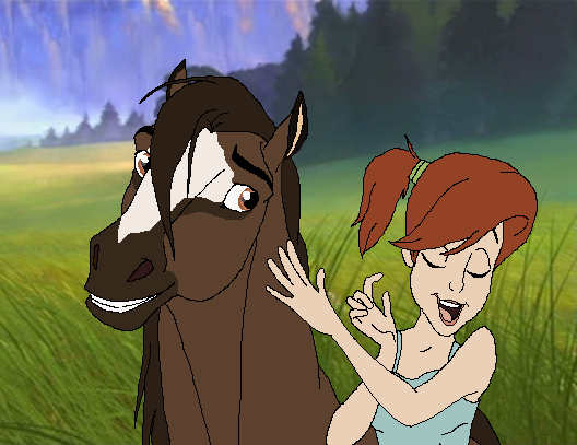 Thorpe and his owner, Madisyn.