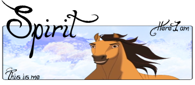 Spirit Signature: Here I Am