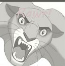 Cougar black/white avatar