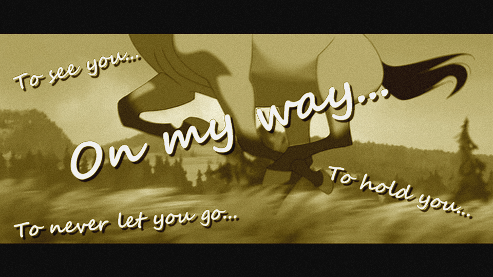 On my way...