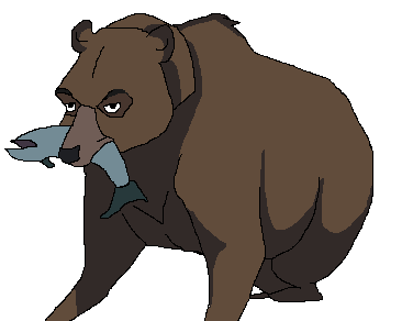 Spirit styled bear lineart/base