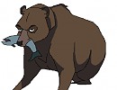 Spirit styled bear lineart/base