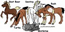 my favorite horses when they were younger!
