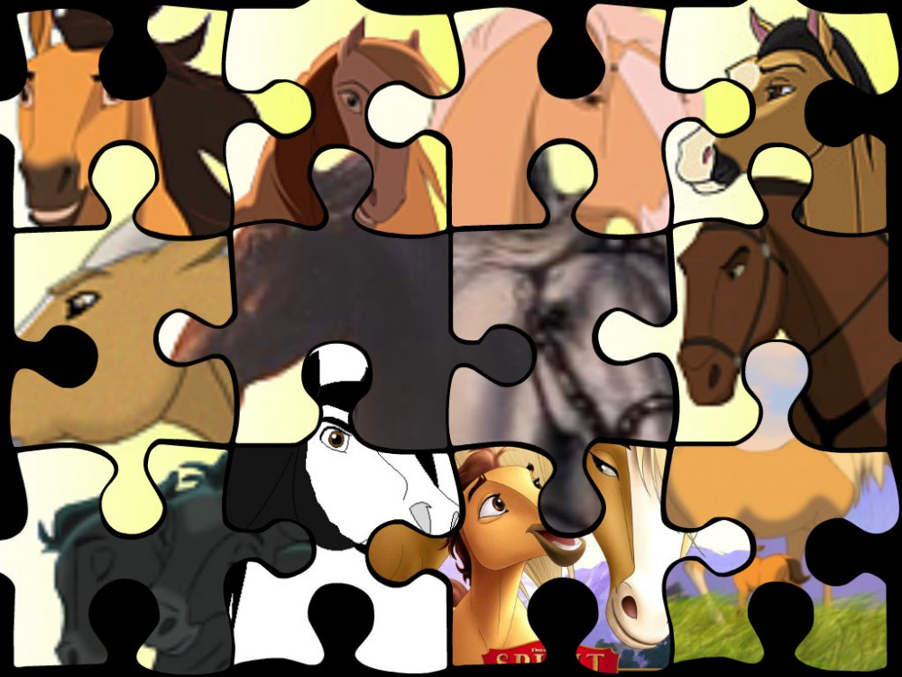 Spirit puzzle collage 