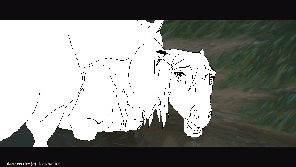 Mare and Stallion render