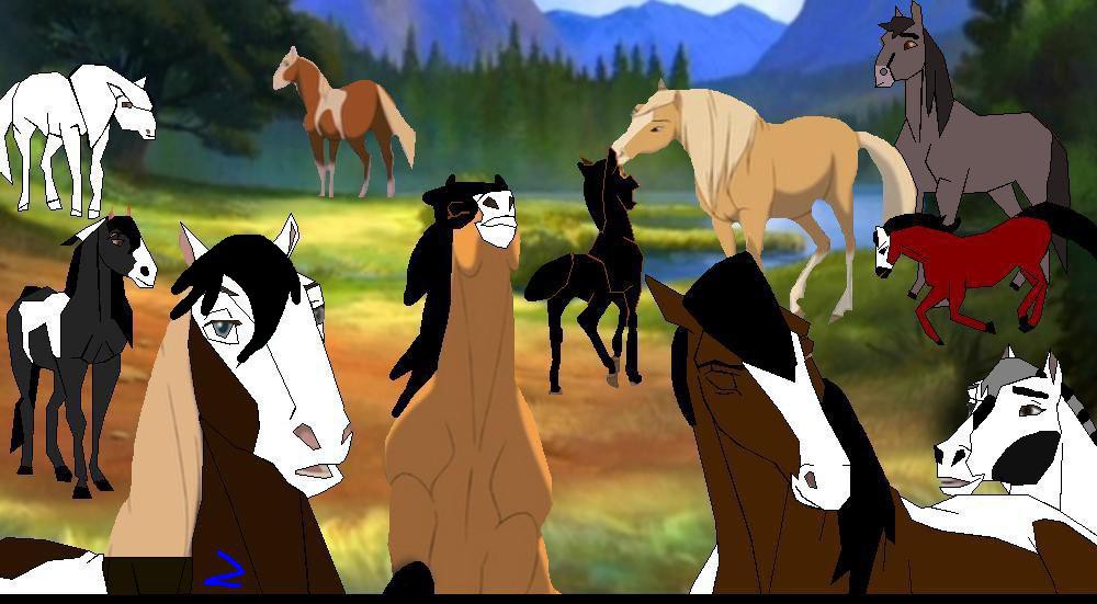 The Green rose herd or The lakota herd