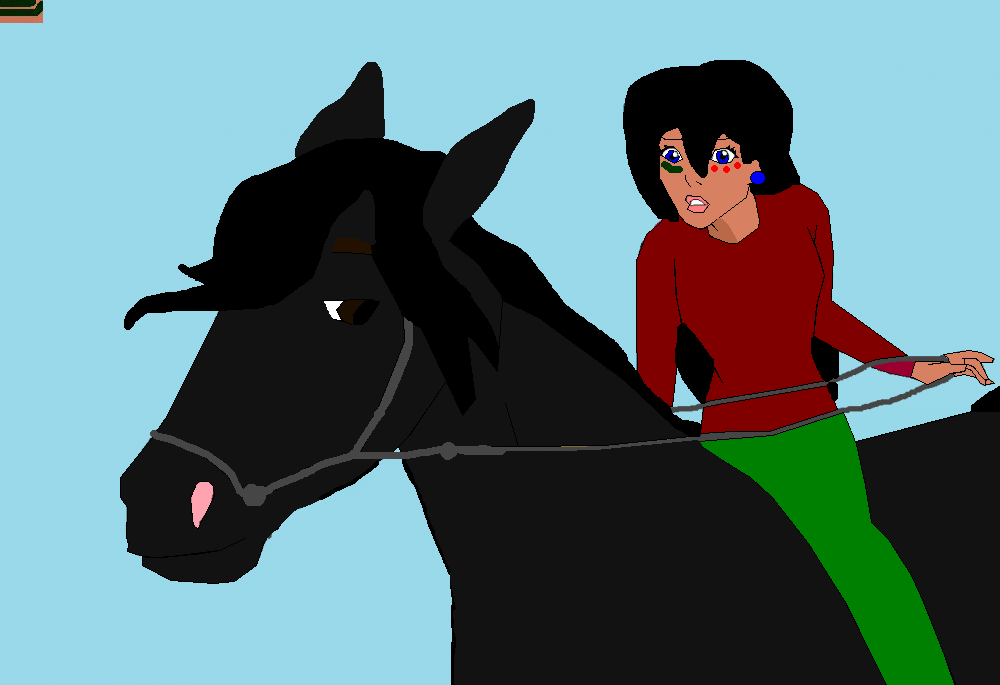 La'Rosa riding Strider 