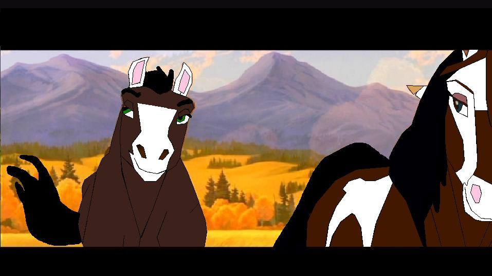 La'Rosa & Quiet spirit as Horses