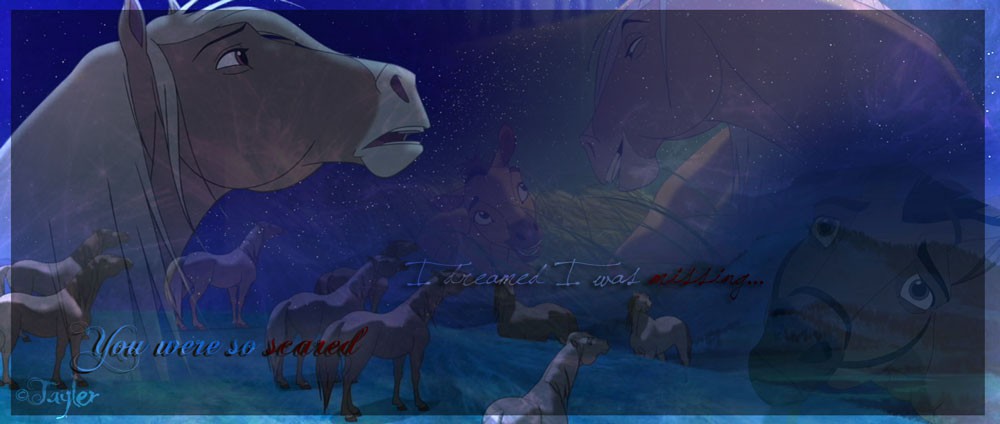 ~I dreamed...~ Esperanza/Spirit/Le troupeau