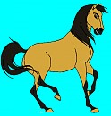 Spirit Stallion of the Coloring Pages?