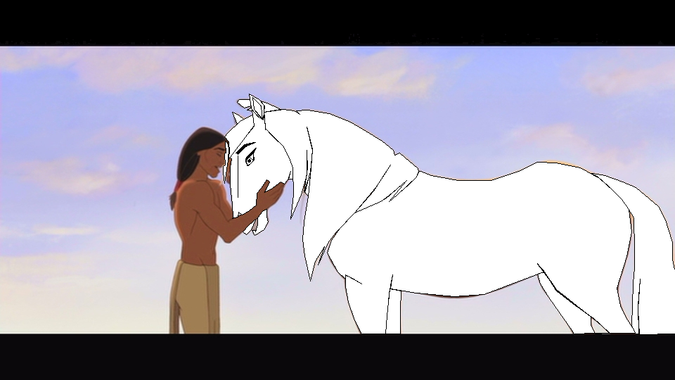 Lakota mare blank render