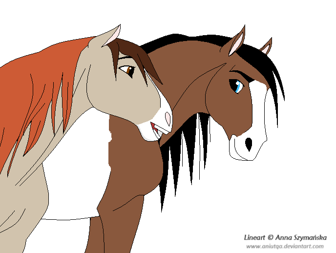 Lilac and her mate