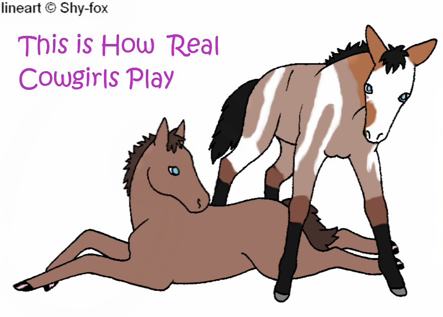 This How real Cowgirls play ( Amare's request)