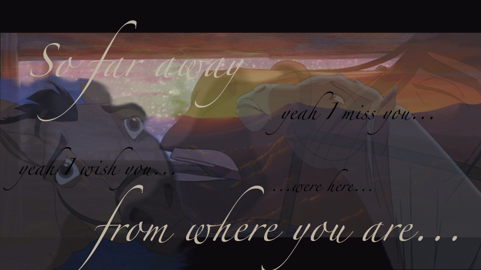 So Far Away From Where You Are...