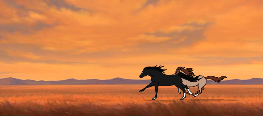 We could run away...
