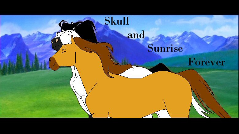 Skull and Sunrise