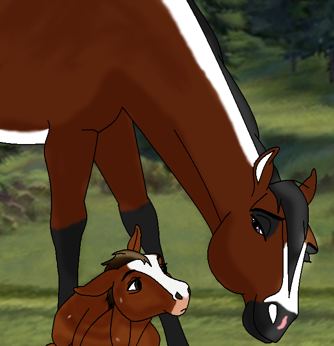 mother and son- request from hayleywolf