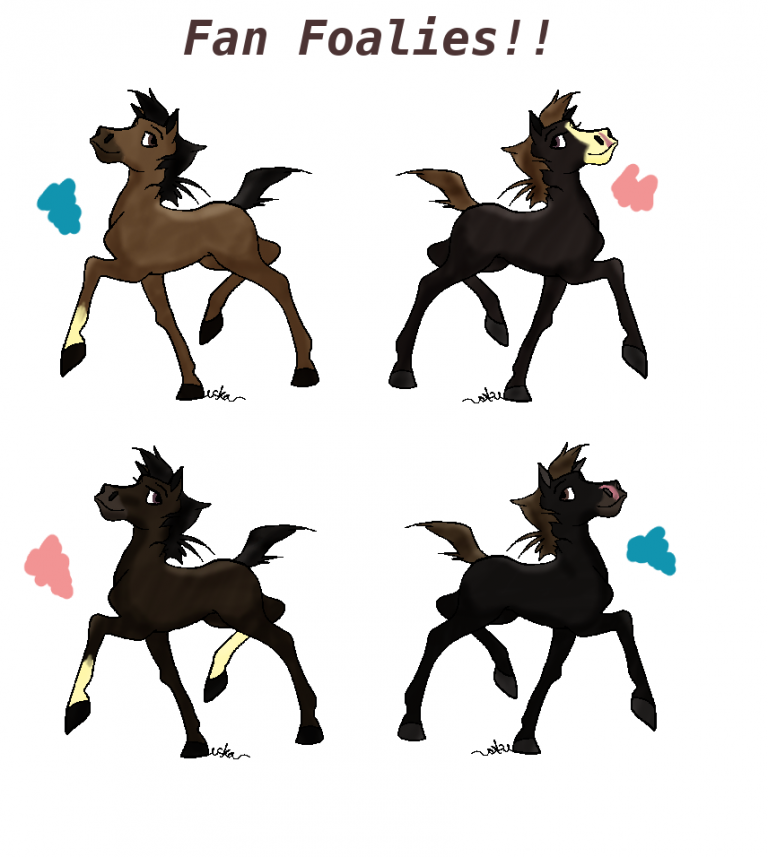 fan foalies! -for eska-