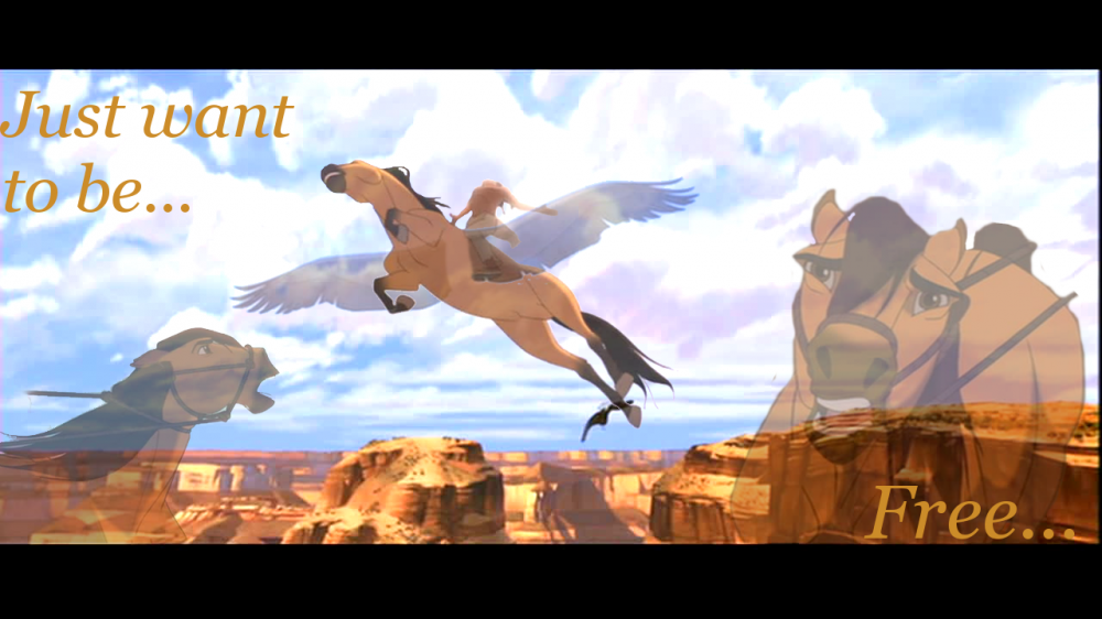 Want to be... Free -First spirit Collage!-