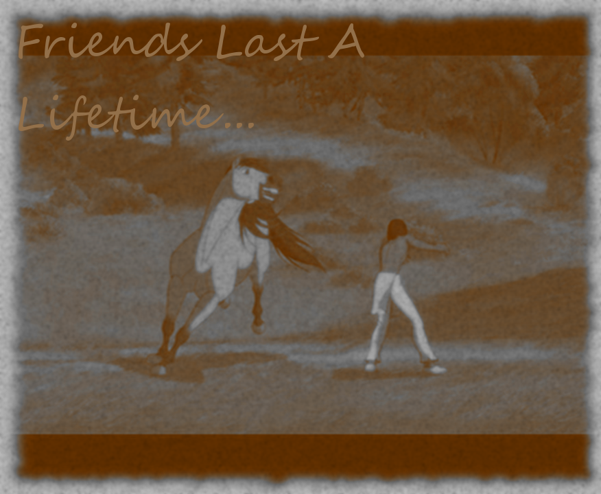 Friends Last A Lifetime...