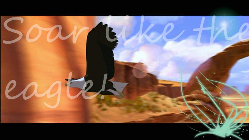 Soar like the eagle!