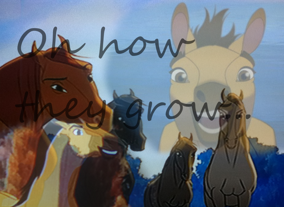 Oh how they grow... XD