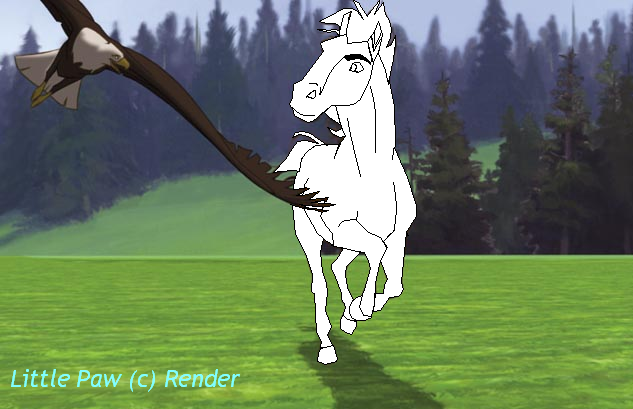                Running with eagle render