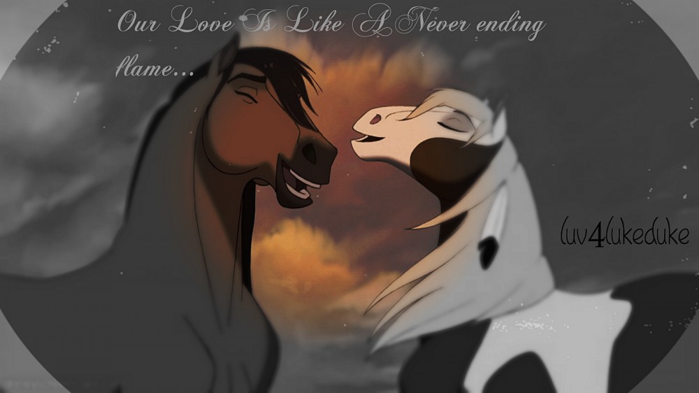 Our Love Is Like A Never Ending Flame...