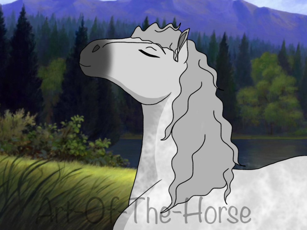 To feel the wind in my mane...