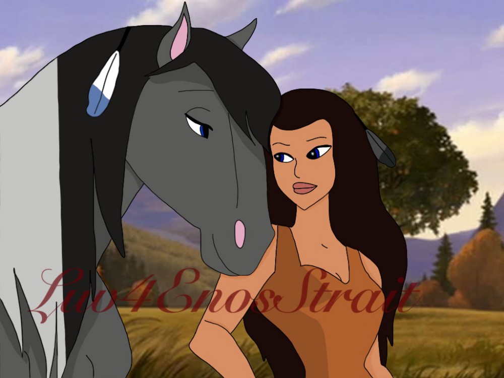 Laurel and her mare
