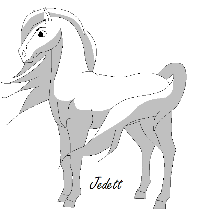 Stallion/Mare Lineart